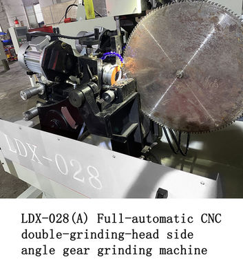 LDX-028A Full Servo CNC à double tête de meulage côté TCT machine de meulage à lame de scie