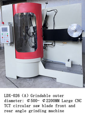 300-1800 mm grande machine de meulage CNC avant et arrière