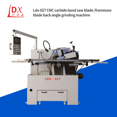 Machine de meulage à bande de carbure CNC pleine lame de scie cadre lame de scie à angle arrière inversé