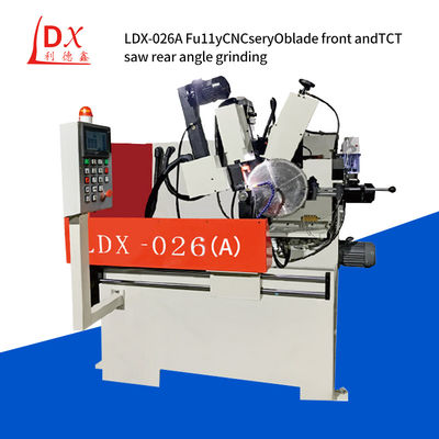 Machine de broyage à lame de scie TCT CNC à angle avant et arrière LDX-026A