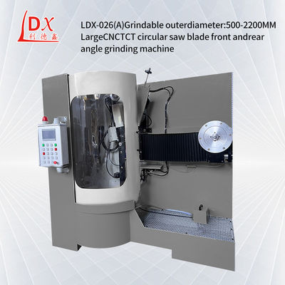LDX-026A Grande machine de broyage à lame de scie circulaire à alimentation servo