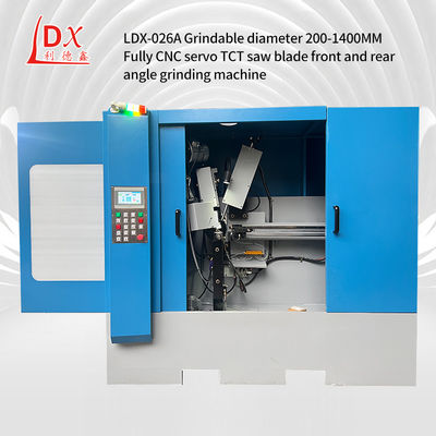 Machine à affûter à l'avant et à l'arrière de la lame de scie circulaire entièrement fermée LDX-026A