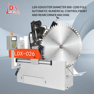 LDX-026A Les fabricants personnalisent une grande machine de meulage à lame de scie circulaire à angle d'oscillation servo
