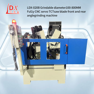 LDX-020B Machine de meulage à lame de scie circulaire à angle d'oscillation entièrement automatique