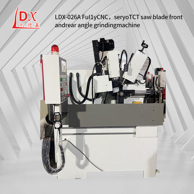 LDX-026A Servo swing Angle complet CNC TCT machine de meulage de lames de scie circulaire