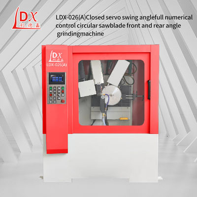 LDX-026A Servo alimentation complète CNC lame de scie circulaire avant et moulin à angle arrière
