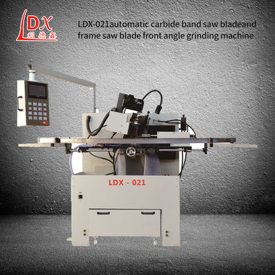 LDX-027 Machine de meulage à l'angle arrière à lame de scie à bande CNC