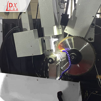 LDX-026A Guangdong Automatique Lamelle de scie circulaire avant et après l'angle de meulage machine usine en gros