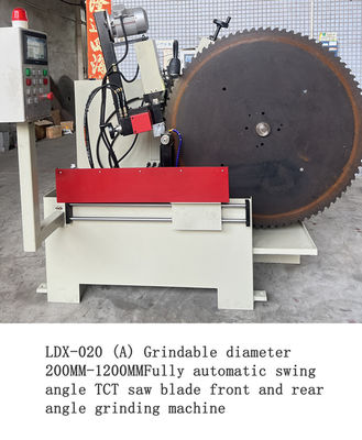 LDX-020A Machine d'affûtage automatique de l'angle avant et arrière de la lame de scie
