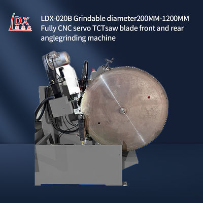 LDX-020B Machine de meulage à l'angle avant et arrière à lame de scie circulaire CNC