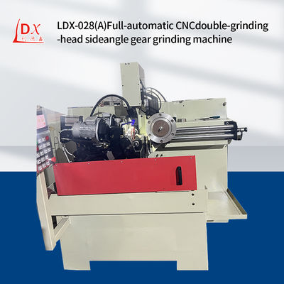 LDX-028A Machine à ciseaux circulaires à commande numérique complète à servo précision à double tête d'affûtage à angle latéral