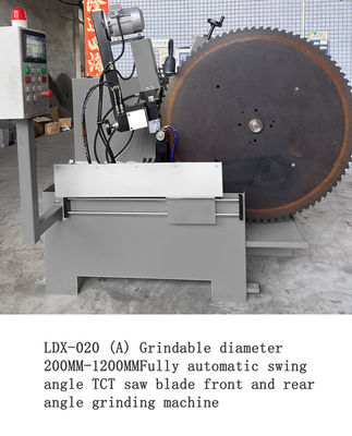 LDX-020A Machine d'affûtage automatique de l'angle avant et arrière de la lame de scie