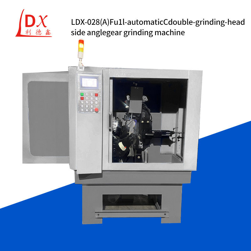 Machine de meulage à commande numérique complète à double tête de meulage à lame de scie circulaire TCT entièrement fermée