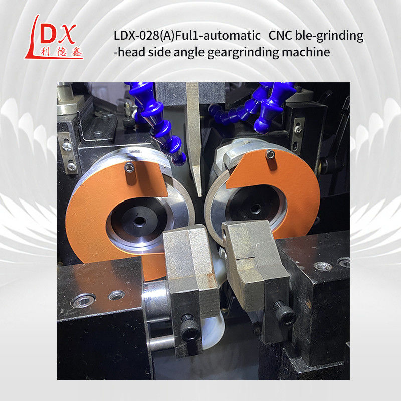 Machine de meulage à l'angle latéral de l'engrenage à lame de scie circulaire à commande numérique complète LDX-028A