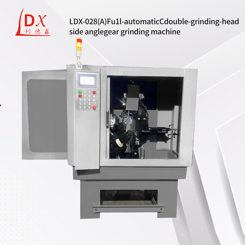 Machine de meulage à l'angle latéral à double tête de fraisage à lame de scie dure CNC LDX-028A
