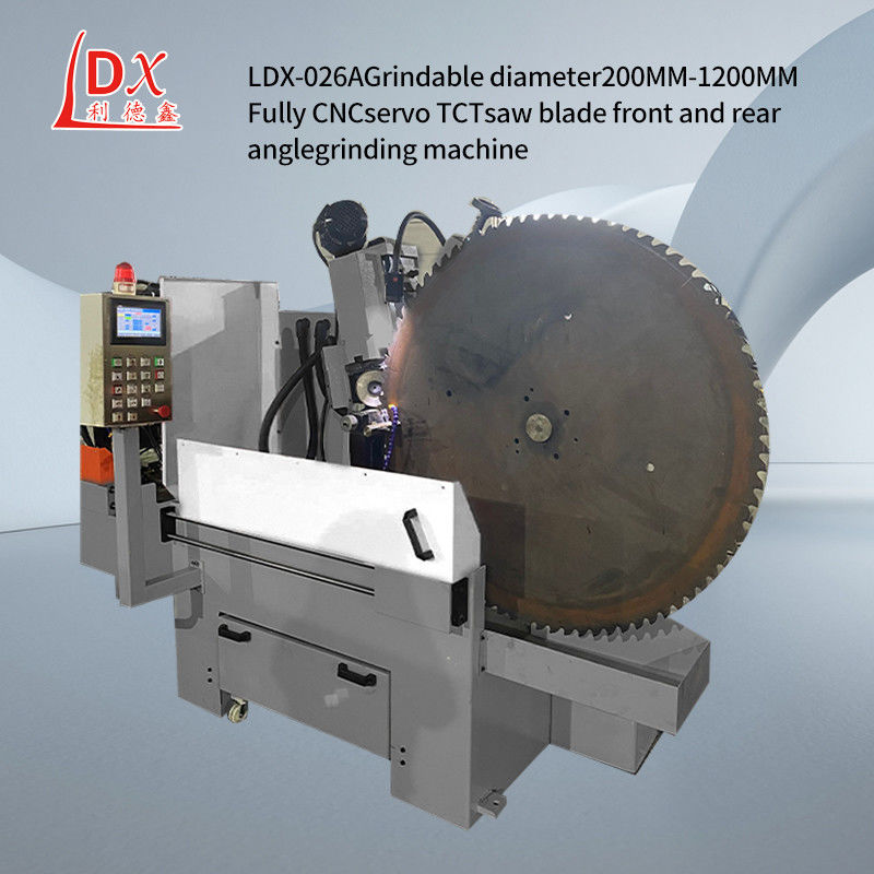 Machine de meulage à grande précision à lame de scie TCT avant et arrière LDX-026A