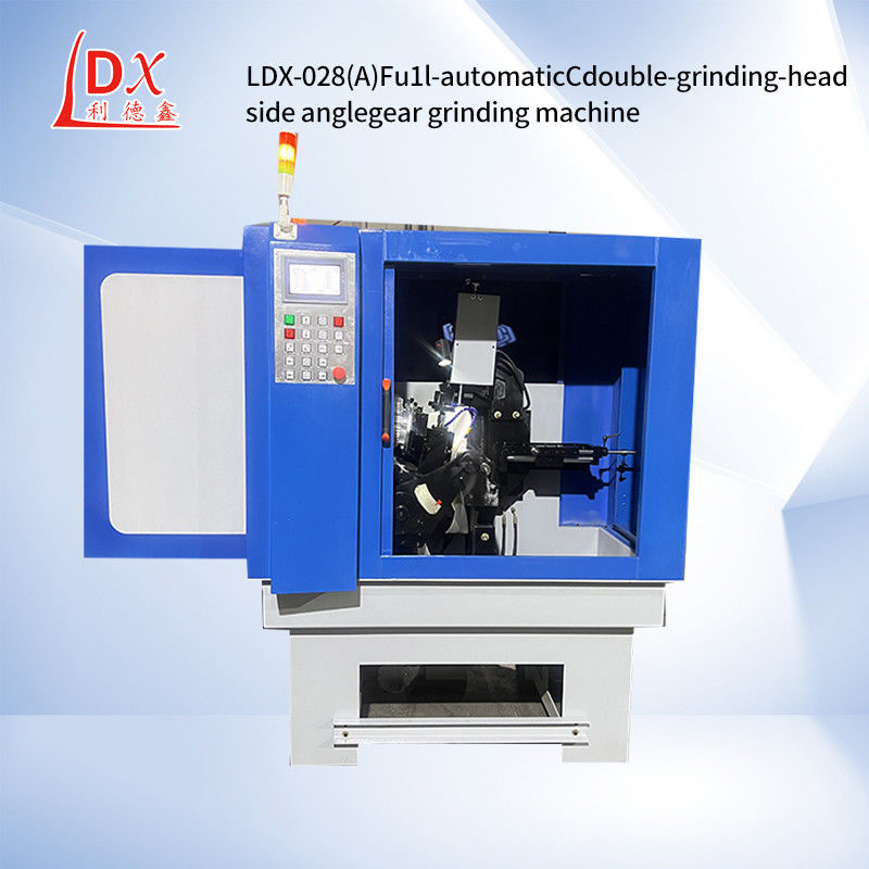 Machine de meulage à angle latéral à lame de scie à double tête de meulage à TCT CNC à plein service LDX-028A