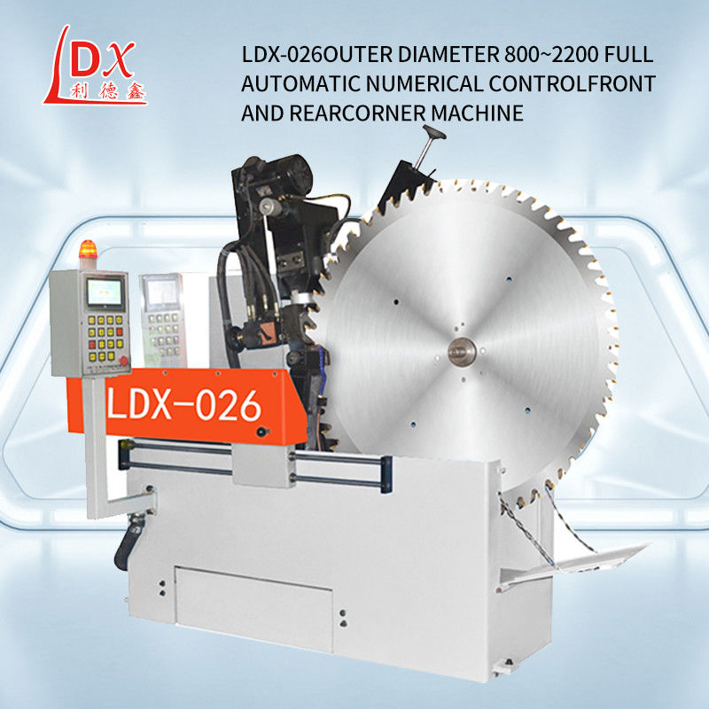 LDX-026 Diamètre broyable 800MM-2200MM Grande machine à broyer à lame de scie circulaire CNC TCT
