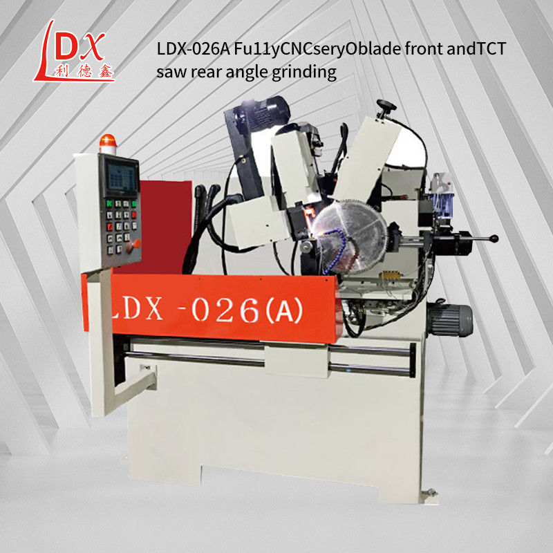 LDX-026A Machines de meulage à lame de scie circulaire à commande numérique complète