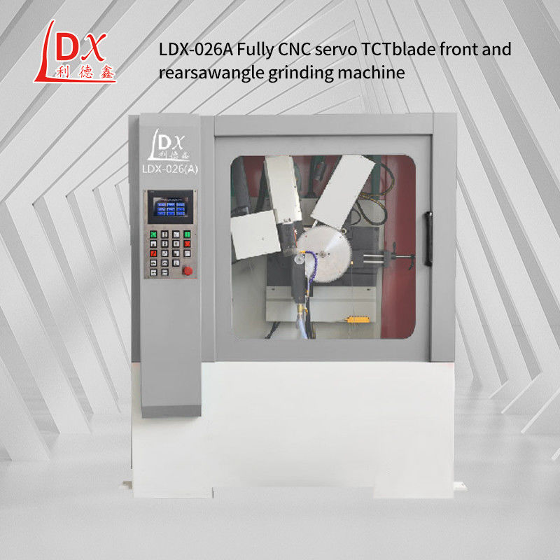 LDX-026A Servo lame de scie à carbure Machine de meulage à angle avant et arrière Lidexin recherche et développement professionnel