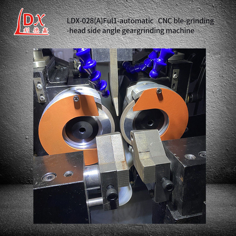 LDX-028A Machine à affûter la lame de scie circulaire à double tête de meulage à commande numérique