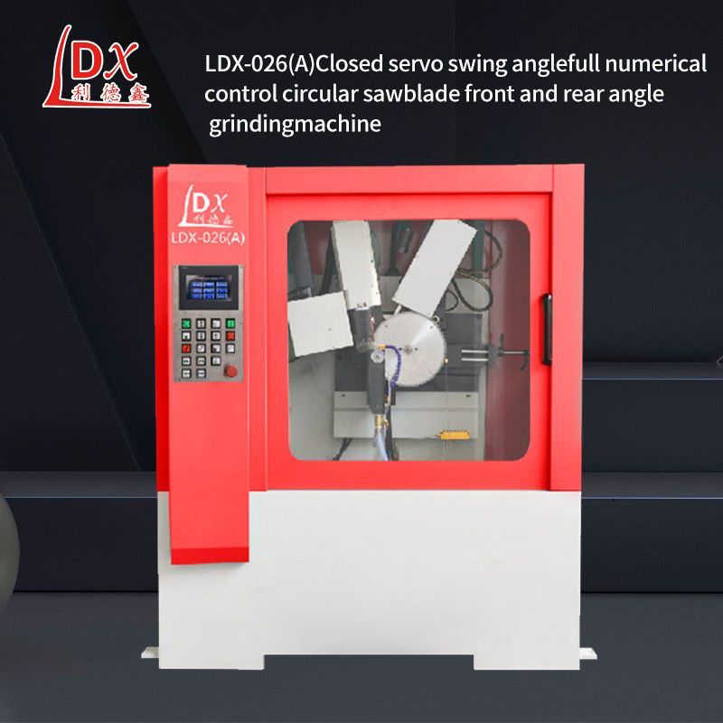 LDX-026A Diamètre de meulage 100MM-800MM TCT Lamelle de scie circulaire Fabricants de machines de meulage automatiques