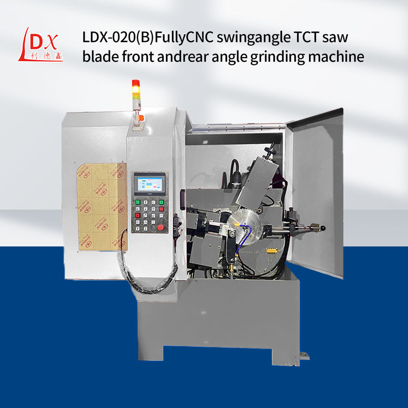 LDX-020B Full CNC Circular Saw Blade Front and Rear Angle Grinding Machine Factory en gros