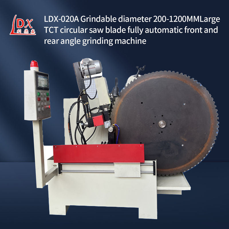 LDX-020A Machine d'affûtage automatique de l'angle avant et arrière de la lame de scie