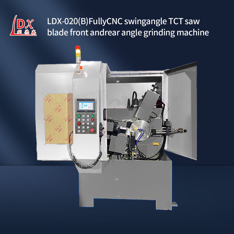 LDX-020B Servo alimentation complète CNC lame de scie circulaire avant et moulin à angle arrière